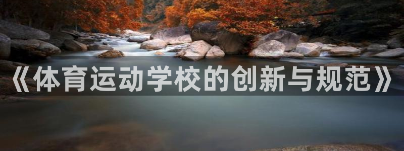 七星体育直播nba7live相关：《体育运动学校的创新与规范》